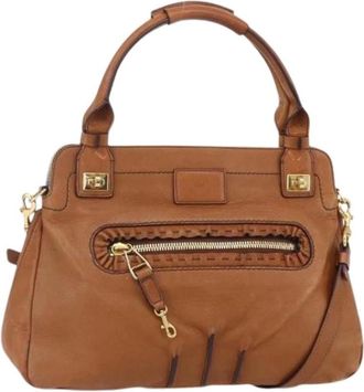 Chlo&eacute; Pre-owned Handbags, female, Brown, Size: ONE SIZE Pre-owned Hand Bag
