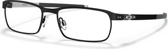 Oakley 52mm Rectangle optical glasses in Black at Nordstrom
