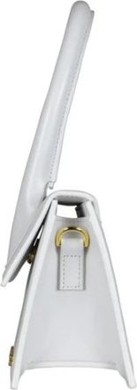 Jacquemus Pre-owned Le Chiquito moyen Tas - Dames - Vintage Mini Tas - Wit - ONE Size - Leer - Vintage