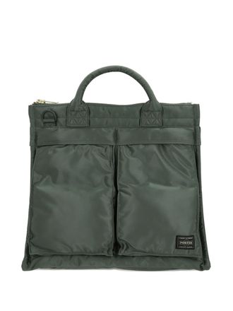 Porter-Yoshida & Co. Borsa tote Tanker - Verde