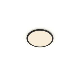 Philips Plaf&oacute;n Led Superslim Negro 25 Cm