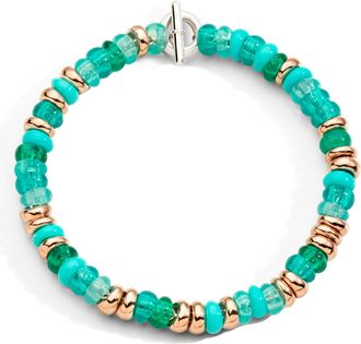 Dodo RONDELLE BRACELET IN GOLD-PLATED SILVER & RECYCLED PLASTIC