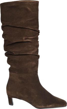 Alohas Heeled Boots - Dames - Laarzen met Hak - Bruin - 36 EU - Schoenen