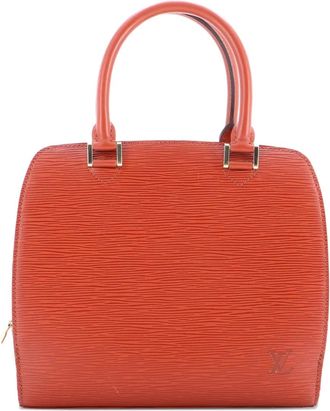 Louis Vuitton Pont Neuf Handbag Epi Leather PM satchel - Bruin