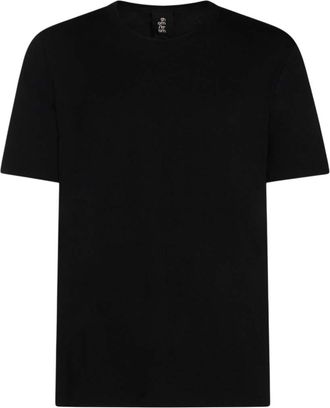 Thom Krom Black Solid T-Shirt
