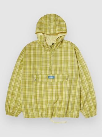HUF Rivington Plaid Anorak gr&uuml;n