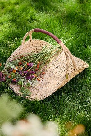 Terrain Woven Seagrass Harvest Basket
