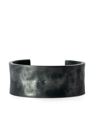 Parts Of Four Ultra Reduction band bracelet - unisex - Silver Plated Brass - L
