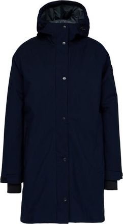 Stoic Mountainwool MMXX UppsalaSt. Oversized Coat Mantel f&uuml;r Damen | blau