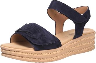 Gabor Dames, Schoenen, Blauw, Maat: 38 EU Leer