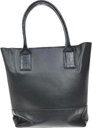 Bottega Veneta Pre-owned Tote Bags, female, Black, Size: ONE SIZE Pre-owned Vintage Tote Bag