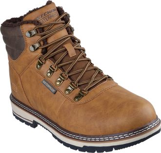 Skechers Corado Memphis Mens Wheat Ankle Boots - Brown - Size UK 7