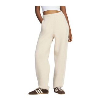 adidas Gebreide Losse Broek - Dames - Fitness - Beige - XS - Wol - Fitness