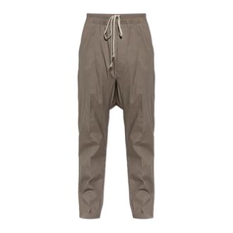 Rick Owens Straight Trousers, male, Gray, Size: L Straight-leg trousers