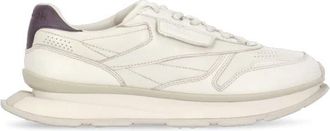 Reebok Ivoor Leren Sneakers Ronde Neus - Heren - Fitnessschoenen - Beige - 38 1/2 EU - Fitness