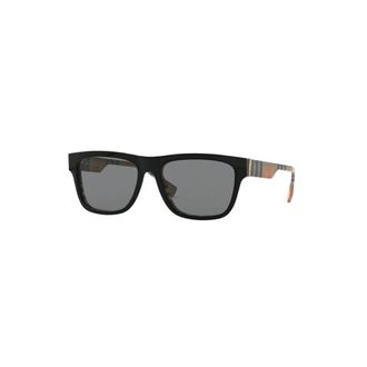 Burberry Authentieke zonnebril verhoogt uw stijl - unisex - Zonnebrillen - Zwart - 56 MM - Accessoires