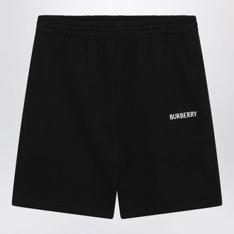 Burberry Black Logo Shorts