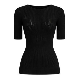 Twinset Dames, Truien, Zwart, Maat: S Viscose