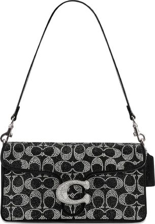 Coach Borsa a spalla Tabby con logo - Nero
