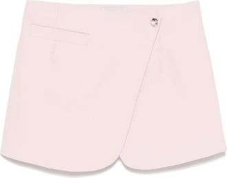 Coperni Minigonna con placca logo - Rosa