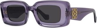 Loewe unisex, Accessoires, Paars, Maat: 46 MM Polyamide