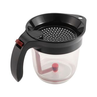 OEM Adecuado Para Vasos Medidores Y Coladores Separadores De Aceite Y Agua De 1000 Ml, Con Fondo Retr&aacute;ctil, Apto Para Salsas Y Otros L&iacute;quidos Aceitosos Y 