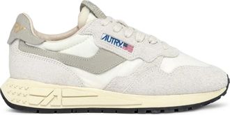 Autry SNEAKERS REELWIND LOW IN NYLON E SUEDE BIANCO - Autry - Man
