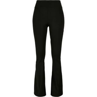 Urban Classics Dames/Dames gerecyclede uitlopende legging met hoge taille (Zwart)
