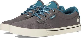 Etnies Jameson 2 Eco Mens Skate Shoes Grey/Grey/Blue : 8.5 D - Medium, Canvas