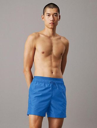 Calvin Klein Double Waistband Swim Shorts - CK Meta Legacy
