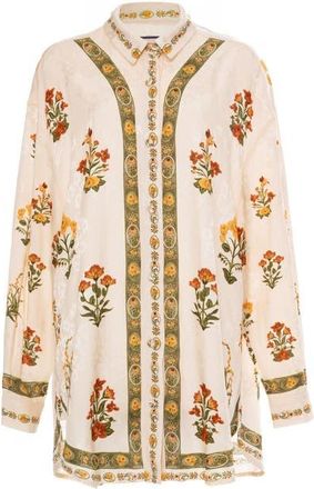 Agua Bendita Cecilia Canna Shirt in Multi at Nordstrom, Size X-Small