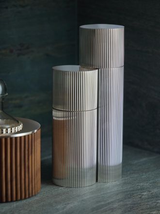 Puiforcat Granville Silver-Plated Salt and Pepper Mills