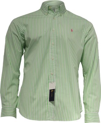 Ralph Lauren Polo Ralph Lauren Striped Shirt in Green Cotton