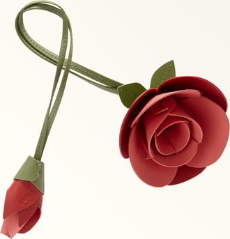 Furla Allegra Charm Toni M1 Red Multicolour Colourblock Sydney Calf Leather Woman