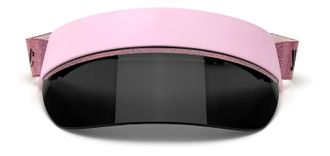 Jimmy Choo London Calix Logo-Branded Visor Sunglasses - Pink