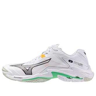 Mizuno Wave Lightning Z8 White Black Frozen Emerald V1GA240016