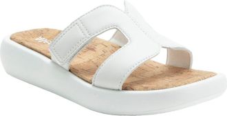 Alegria By Pg Lite Portia Slide Sandal in All White at Nordstrom, Size 11Us