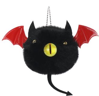 Generic Plush Pendant for Backpack - Devil Bag Pendant - Cute Keychain Pendant Soft Key Chain Bag Purse Charm Decoration for Girls and Boys