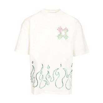 Amiri T-Shirts, male, White, Size: XL T-Shirts