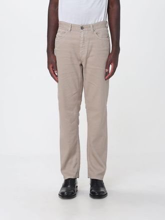 Ermenegildo Zegna Pantaloni 5 tasche in misto lino e cotone