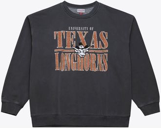 Mitchell & Ness Mens Mitchell & Ness Charcoal Texas Longhorns Downtown Fleece Sweatshirt at Nordstrom, Size Xx-Large