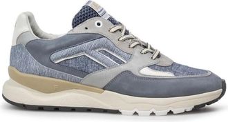 Floris Van Bommel De Treener 01.38 - Heren - Sneakers - Blauw - 45 EU - Leer - Schoenen