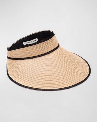 Eugenia Kim Trixie Rollable Hemp Visor