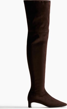 H&M Overknee-Stiefel - Brown