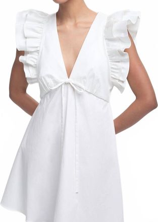 Kika Vargas Nola Dress In White