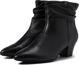 Clarks Teresa Womens Skip Ankle Boot, Black leather, 26.0 cm