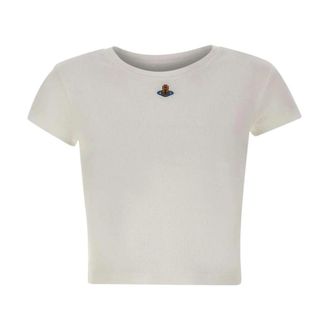 Vivienne Westwood T-Shirts, female, White, Size: S Baby Peru T-shirt