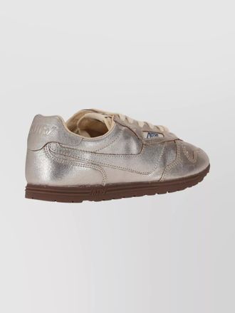 Autry low-top sneakers metallic finish
