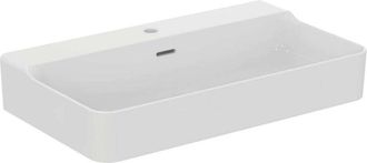Ideal Lavabo Conca 800x450x165mm Blanco 1 Orificio Para Grifer&iacute;a, Con Rebosadero Ideal Standard
