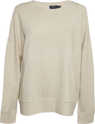 Ralph Lauren Felpa con frange - Toni neutri